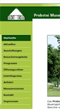 Mobile Screenshot of probstei-museum.de